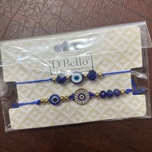 D'Bello Blue Evil Eye Bracelets